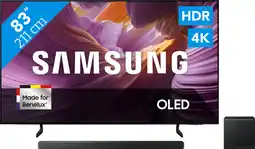 Coolblue Samsung 83 OLED S85F 4K (2025) + Samsung HW-QS700F (2025) aanbieding