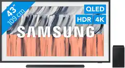 Coolblue Samsung The Frame 43 (2026) + Samsung HW-S700D Noir (2024) aanbieding