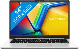 Coolblue ASUS Vivobook Go 14 E1404FA-EB1730W-BE aanbieding