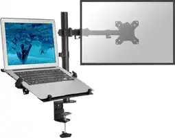 Coolblue ACT AC8305 Monitorarm 1 Scherm met Laptoparm aanbieding