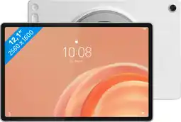 Coolblue Lenovo Tab Plus Gen 2 12 Pouces 128 Go Wifi Argent avec Housse aanbieding