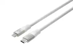 Coolblue BlueBuilt USB-C vers Lightning Câble 3m Nylon Blanc aanbieding
