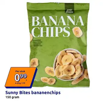 Sunny Bites bananen chips