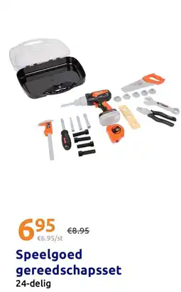 Action Speelgoed gereedschapset aanbieding
