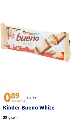 Action Kinder bueno white aanbieding