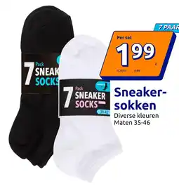 Action Sneaker-sokken aanbieding