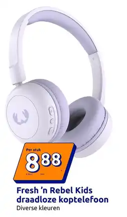 Action Fresh 'n Rebel Kids draadloze koptelefoon aanbieding