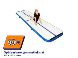 Action Opblaasbare gymnastiekmat aanbieding