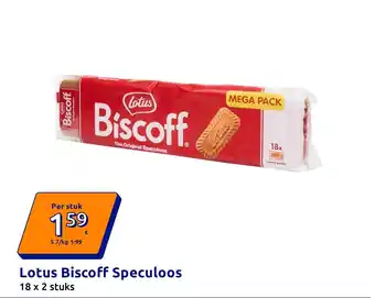 Action Lotus Biscoff Speculoos aanbieding