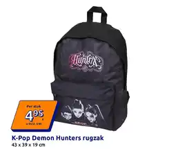 Action K-Pop Demon Hunters rugzak aanbieding
