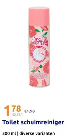 Action Toilet schuimreiniger aanbieding