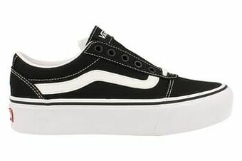 Berca Shoes Vans Sneaker Laag Dames Ward Platform - Zwart aanbieding