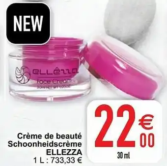 Cora Crème de beauté schoonheidscrème ellezza aanbieding