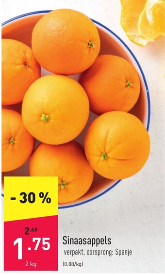 ALDI Sinaasappels aanbieding
