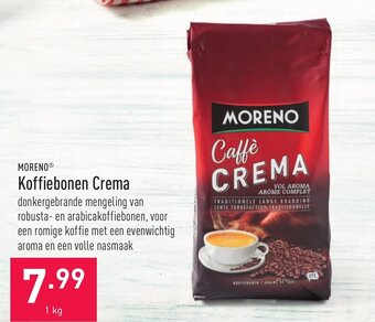 ALDI Koffiebonen crema aanbieding