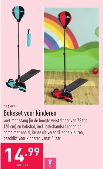 ALDI Boksset voor kinderen aanbieding