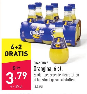 ALDI Orangina, 6 st. aanbieding