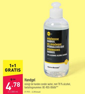 ALDI Handgel aanbieding