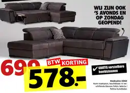 Seats and Sofas Hoeksalon EDGE aanbieding