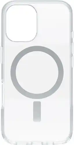 Coolblue OtterBox Symmetry Apple iPhone 16 Back Cover met MagSafe Magneet Transparant aanbieding