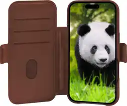 Coolblue DBramante1928 Lynge iPhone Air Book Case Cuir avec MagSafe Brun aanbieding