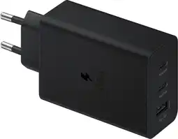 Coolblue Samsung Chargeur Super Fast Charging avec 3 Ports USB 65 W Noir aanbieding