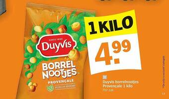 Albert Heijn Duyvis Borrelnootjes Provençale aanbieding