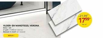 Brico Vloer- En Wandtegel Verona aanbieding
