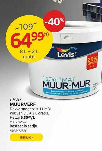Brico Levis Muurverf aanbieding