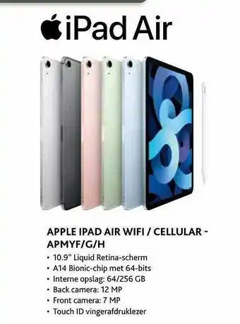 Selexion Apple Ipad Air Wifi-cellular aanbieding