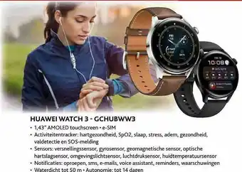 Selexion Huawei Watch 3 aanbieding