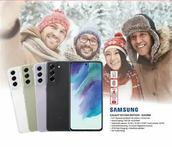 Selexion Samsung Galaxy S21 Fan Edition aanbieding