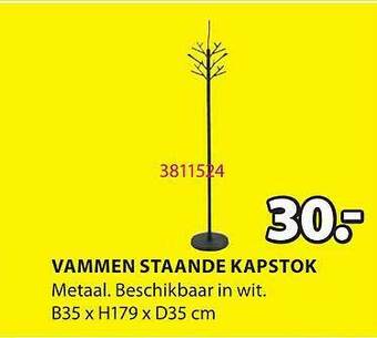 Jysk Vammen Staande Kapstok aanbieding