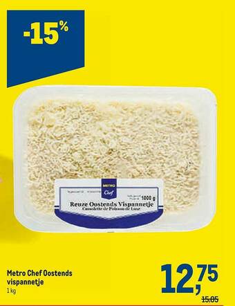 Makro Metro Chef Oostends Vispannetje aanbieding