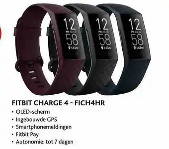 Fitbit Charge 4 - Fich4hr