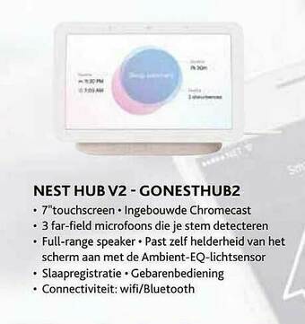 Nest Hub V2 - Gonesthub2