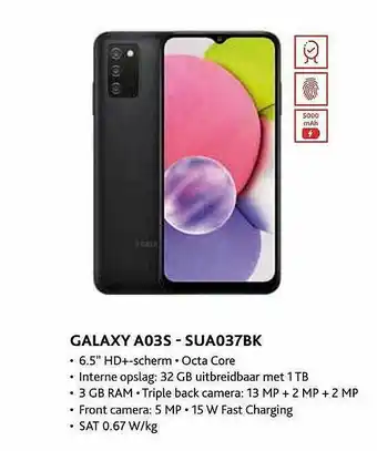 Selexion Galaxy A03s - Sua037bk aanbieding