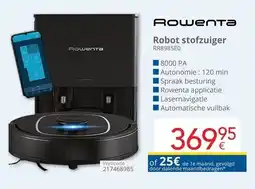 Eldi Robot stofzuiger Rowenta aanbieding