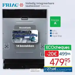 Eldi Volledig integreerbare vaatwasser aanbieding