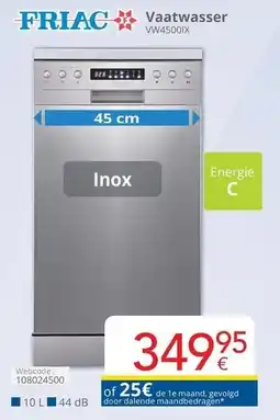 Eldi Vaatwasser aanbieding