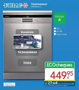 Eldi Vaatwasser aanbieding