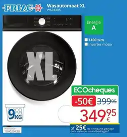 Eldi Wasautomaat XL aanbieding