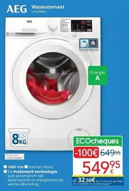Eldi Wasautomaat AEG aanbieding