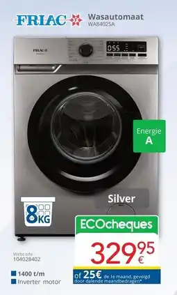Eldi Wasautomaat aanbieding