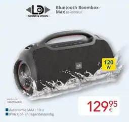 Eldi Bluetooth Boombox-max aanbieding