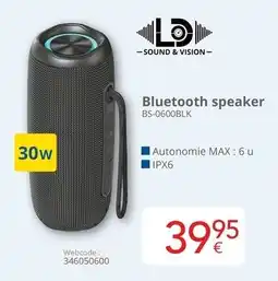 Eldi Bluetooth speaker aanbieding