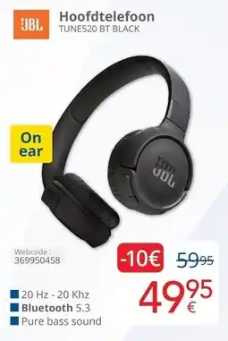 Eldi Hoofdtelefoon TUNES20 BT aanbieding