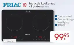 Eldi Inductie kookplaat - 2 platen aanbieding