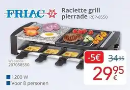 Eldi Raclette grill pierrade aanbieding