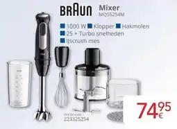 Eldi Braun mixer aanbieding